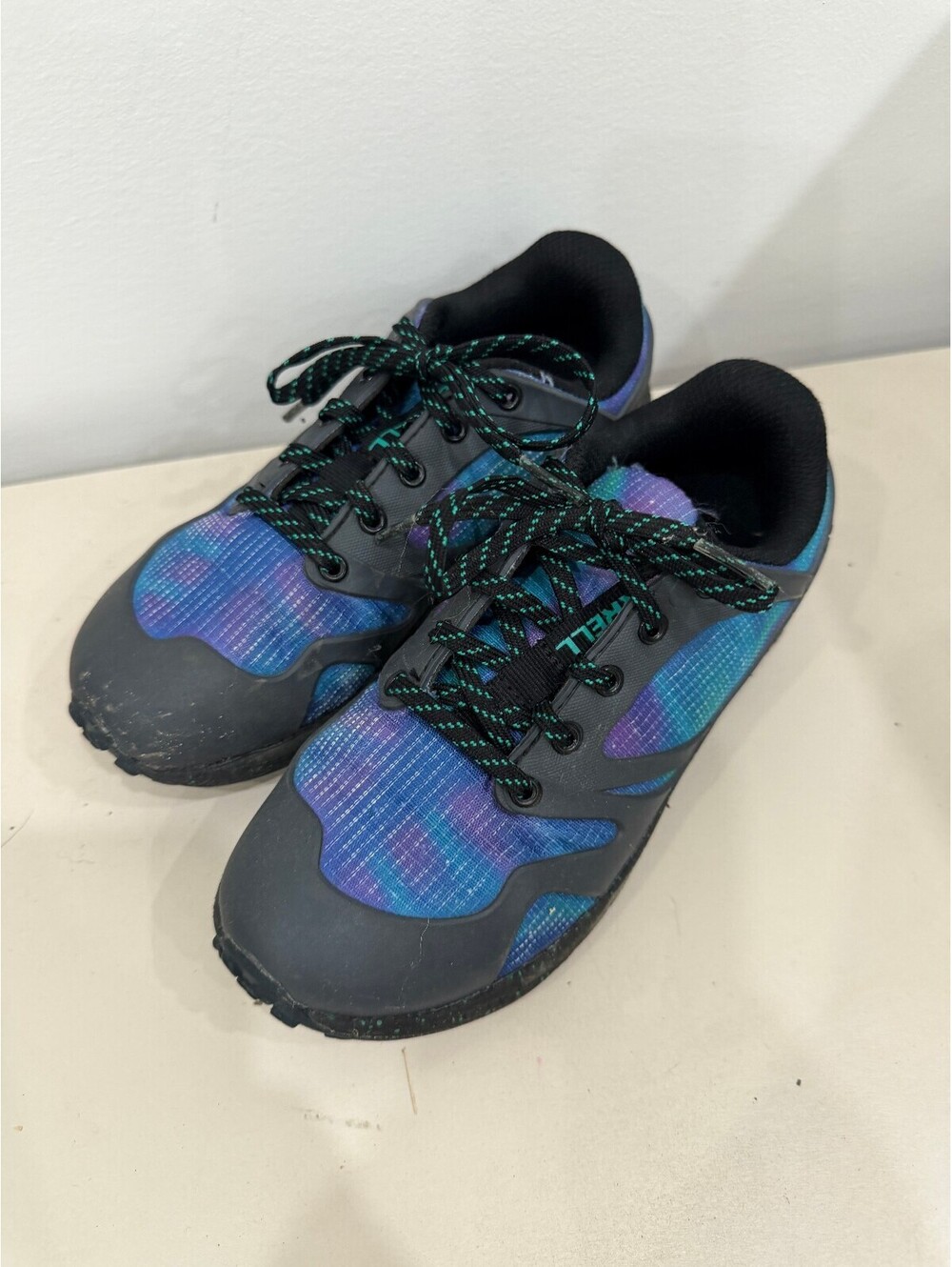 Merrell Trail Running Shoes in Blue and Black, Kids 1 - Picture 3 of 10